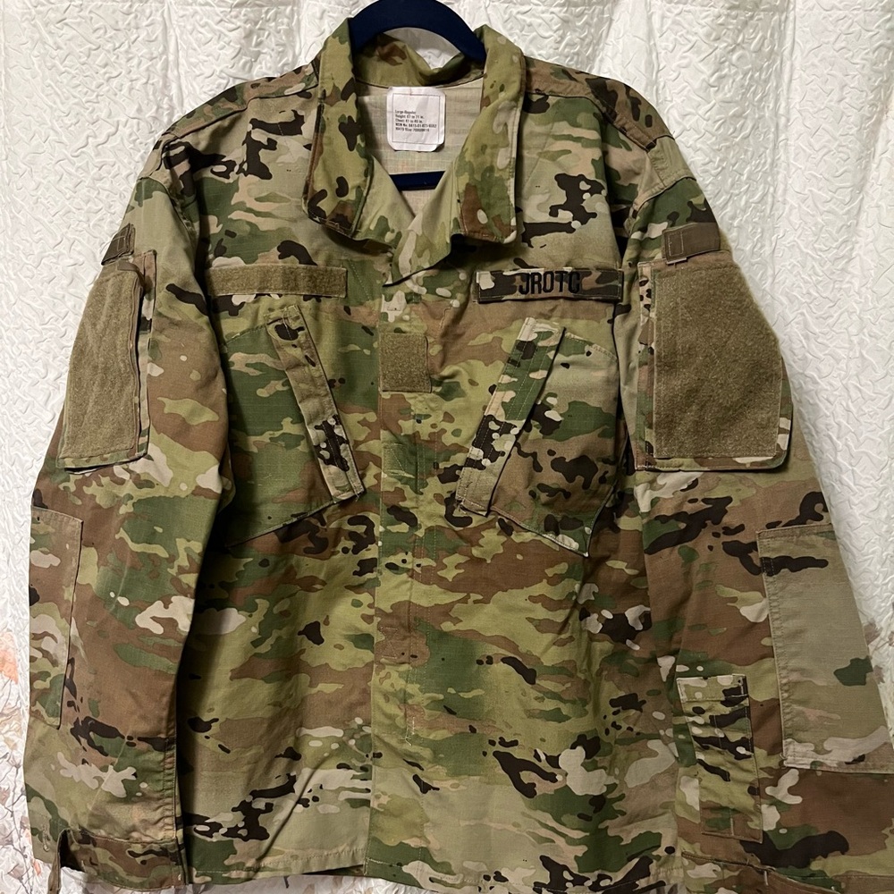 U.S. Army Multicam Camouflage Field Jacket - Green, Brown, Tan